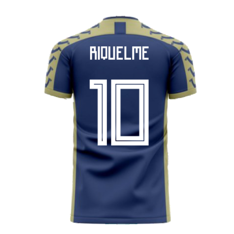 Argentina 2024-2025 Away Concept Football Kit (Viper) (RIQUELME 10)