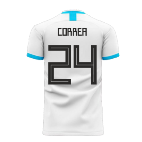 Argentina 2024-2025 Home Concept Football Kit (Libero) (CORREA 24)