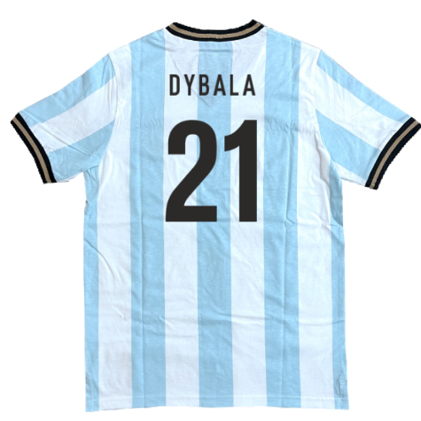 Argentina El Sol Albiceleste Home Shirt (DYBALA 21)