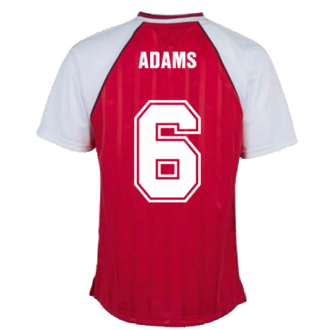 Arsenal 1988 Home Retro Football Shirt (ADAMS 6)