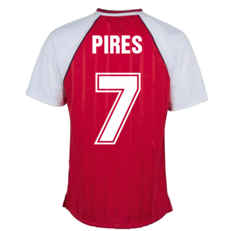 Arsenal 1988 Home Retro Football Shirt (PIRES 7)