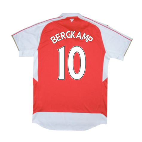 Arsenal 2015-16 Home Shirt (M) (BERGKAMP 10) (BNWT)