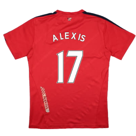 Arsenal 2015-16 Puma Training Shirt (M) (Alexis 17) (Fair)