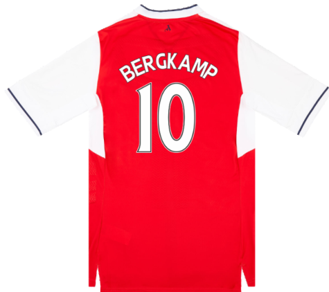 Arsenal 2016-17 Home Shirt (L) (BERGKAMP 10) (Excellent)