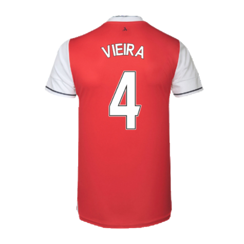 Arsenal 2016-17 Home Shirt (L) (Mint) (Vieira 4)