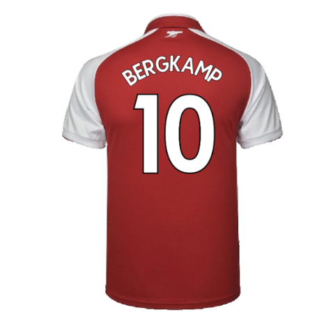 Arsenal 2017-18 Home Shirt (M) (Excellent) (Bergkamp 10)