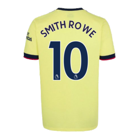 Arsenal 2021-2022 Away Shirt (SMITH ROWE 10)