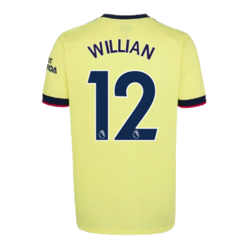 Arsenal 2021-2022 Away Shirt (WILLIAN 12)