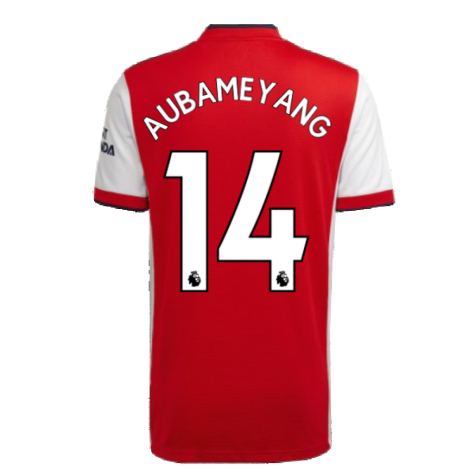 Arsenal 2021-2022 Home Shirt (AUBAMEYANG 14)