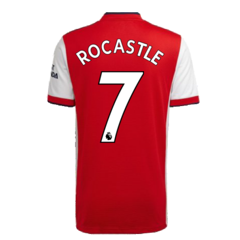 Arsenal 2021-2022 Home Shirt (ROCASTLE 7)