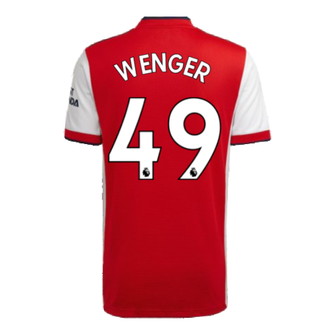 Arsenal 2021-2022 Home Shirt (WENGER 49)