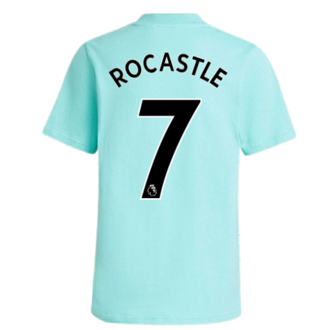 Arsenal 2021-2022 Training Tee (Acid Mint) (ROCASTLE 7)