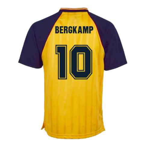 Arsenal Retro 1988-1989 Away Shirt (BERGKAMP 10)