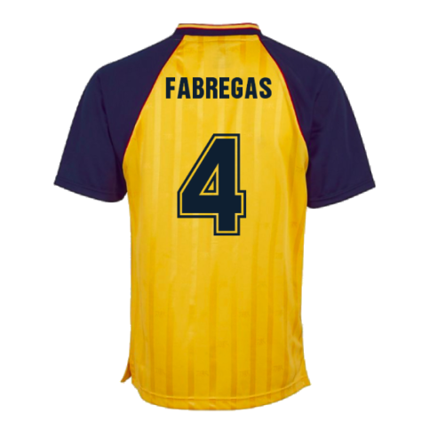 Arsenal Retro 1988-1989 Away Shirt (FABREGAS 4)