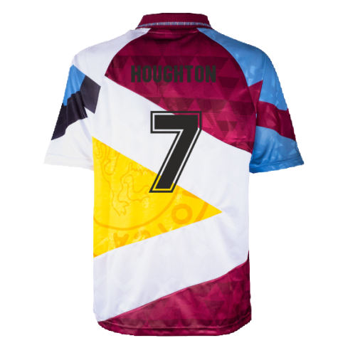 Aston Villa 1990 Mash Up Retro Football Shirt (Houghton 7)