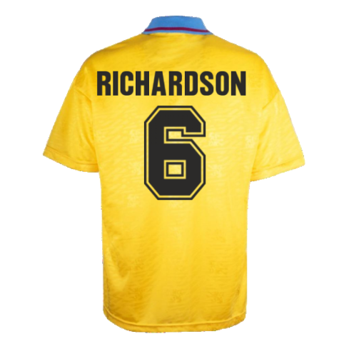 Aston Villa 1990 Third Retro Shirt (Richardson 6)