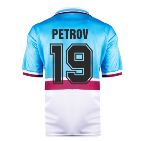 Aston Villa 1998 Away Retro Shirt (Petrov 19)