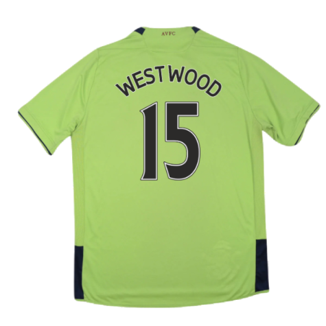 Aston Villa 2012-13 Away Shirt (L) (Excellent) (Westwood 15)