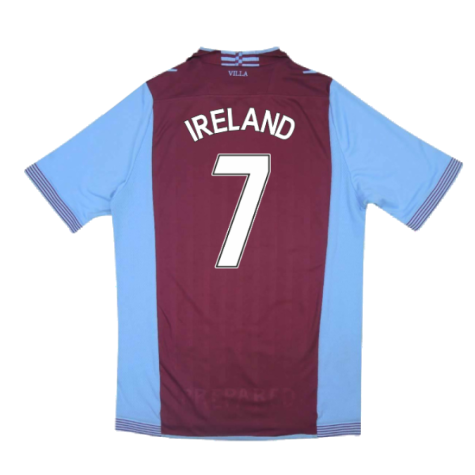 Aston Villa 2013-14 Home Shirt (XL) (Excellent) (Ireland 7)