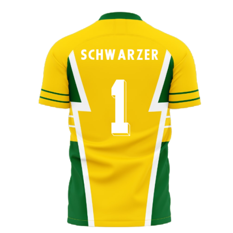 Australia 1990s Style Concept Football Kit (Libero) (SCHWARZER 1)