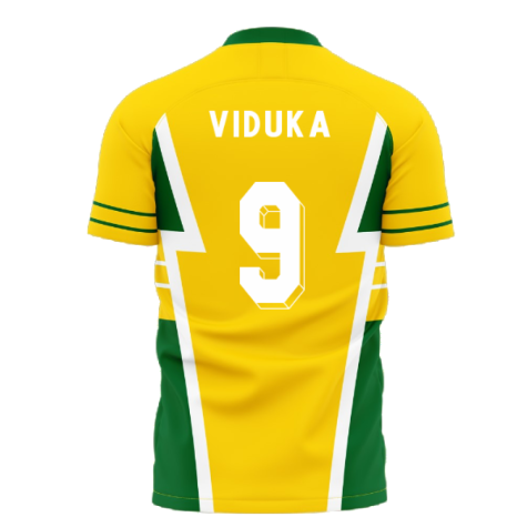 Australia 1990s Style Concept Football Kit (Libero) (VIDUKA 9)