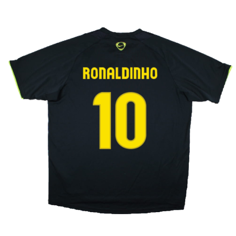 Barcelona 2008-09 Nike Training Shirt (2XL) (RONALDINHO 10) (Excellent)