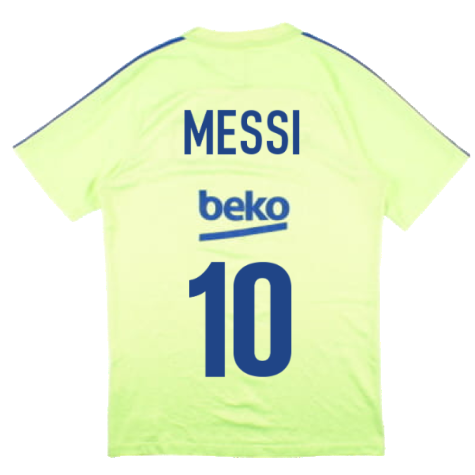 Barcelona 2016-17 Nike Training Shirt (S) (Messi 10) (Good)