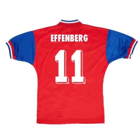 Bayern Munich 1993-95 Home Shirt (Very Good) (Effenberg 11)