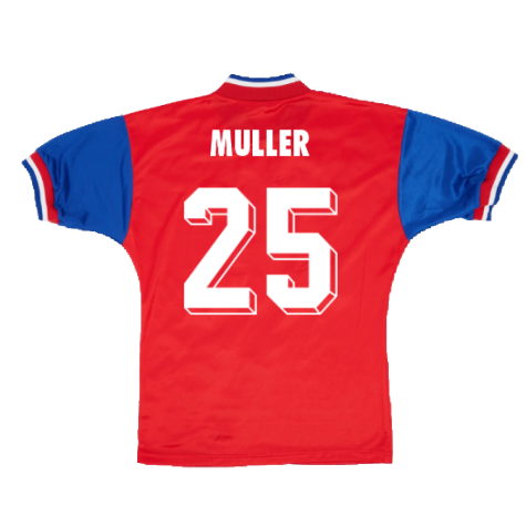 Bayern Munich 1993-95 Home Shirt (S) (Very Good) (Muller 25)