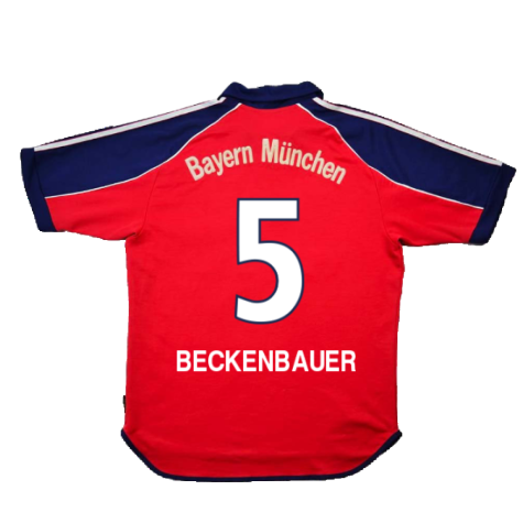 Bayern Munich 1999-01 Home Shirt (XL) (Very Good) (Beckenbauer 5)