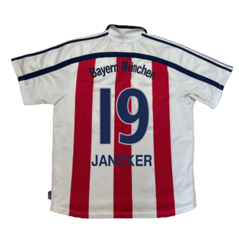 Bayern Munich 2000-02 Away Shirt (S) (Very Good) (Jancker 19)