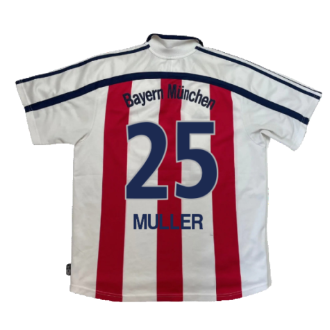 Bayern Munich 2000-02 Away Shirt (S) (Very Good) (Muller 25)