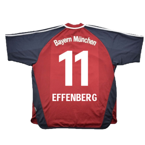 Bayern Munich 2001-02 Home Shirt (S) (Good) (Effenberg 11)