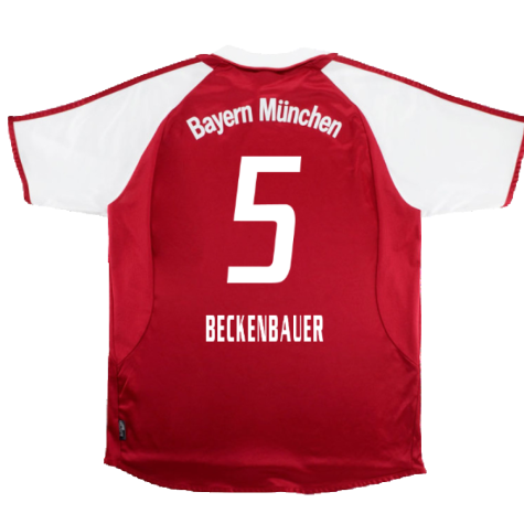 Bayern Munich 2003-04 Home Shirt (XL) (Very Good) (Beckenbauer 5)