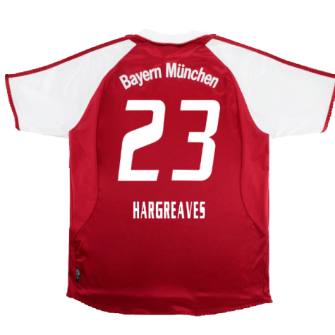 Bayern Munich 2003-04 Home Shirt (XL) (Very Good) (Hargreaves 23)