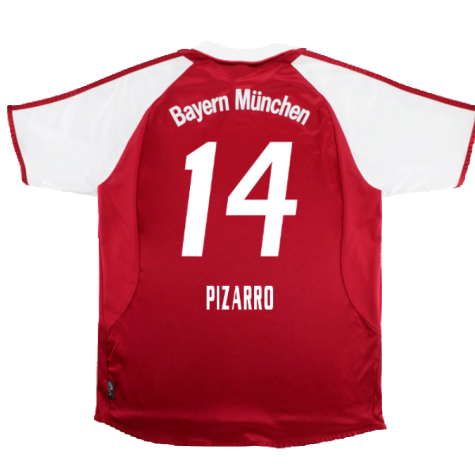 Bayern Munich 2003-04 Home Shirt (XL) (Very Good) (Pizarro 14)