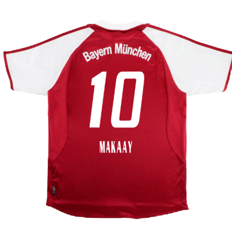 Bayern Munich 2004-05 Home Shirt (XL) (Fair) (Makaay 10)