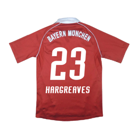 Bayern Munich 2005-06 Home Shirt (Good) (Hargreaves 23)