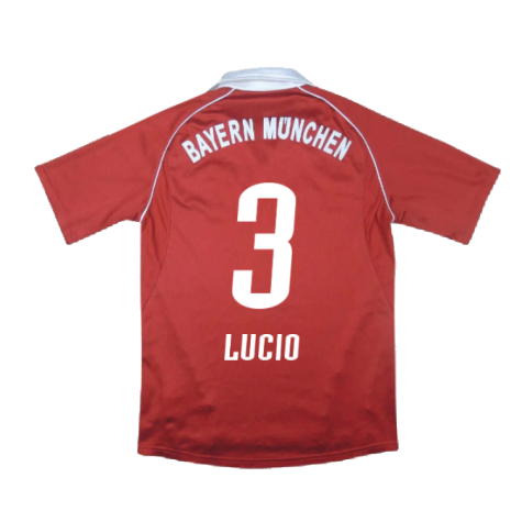 Bayern Munich 2005-06 Home Shirt (Good) (Lucio 3)