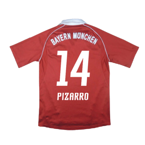 Bayern Munich 2005-06 Home Shirt (Good) (Pizarro 14)