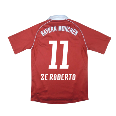 Bayern Munich 2005-06 Home Shirt (Good) (Ze Roberto 11)