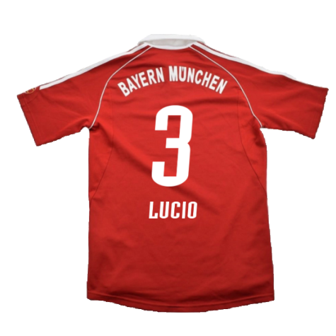 Bayern Munich 2006-07 Home Shirt (Excellent) (Lucio 3)