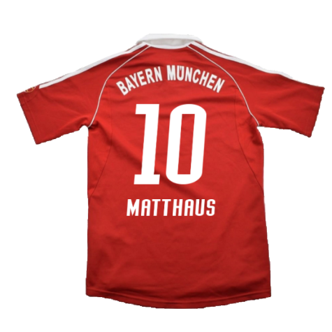 Bayern Munich 2006-07 Home Shirt (Excellent) (Matthaus 10)