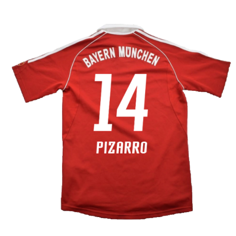 Bayern Munich 2006-07 Home Shirt (Excellent) (Pizarro 14)