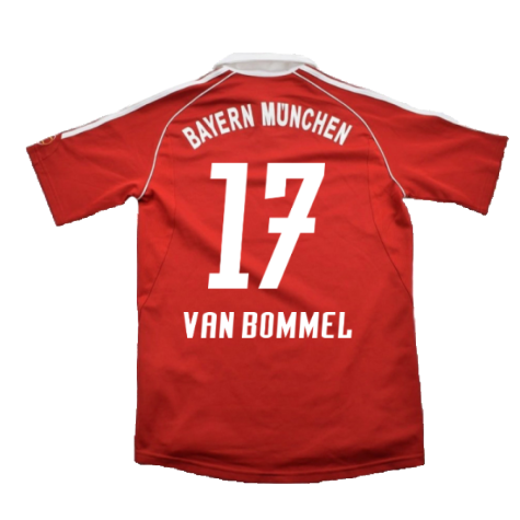 Bayern Munich 2006-07 Home Shirt (Excellent) (Van Bommel 17)