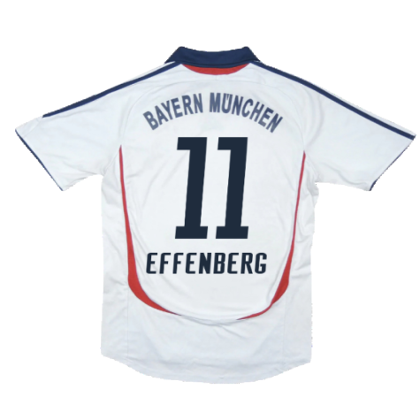 Bayern Munich 2006-08 Away Shirt (S) (Excellent) (Effenberg 11)