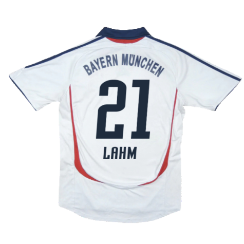 Bayern Munich 2006-08 Away Shirt (S) (Excellent) (Lahm 21)