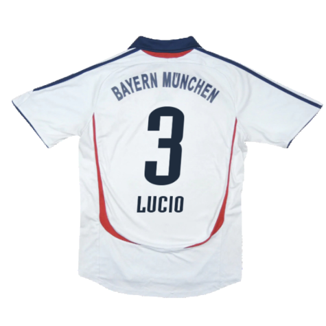 Bayern Munich 2006-08 Away Shirt (S) (Excellent) (Lucio 3)