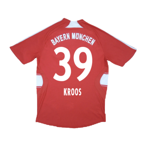 Bayern Munich 2007-08 Home Shirt (M) (Very Good) (Kroos 39)