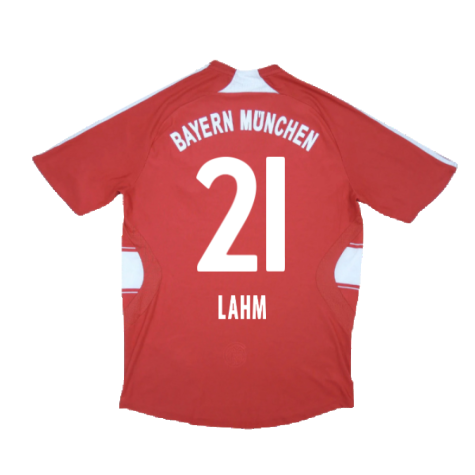 Bayern Munich 2007-08 Home Shirt (M) (Very Good) (Lahm 21)